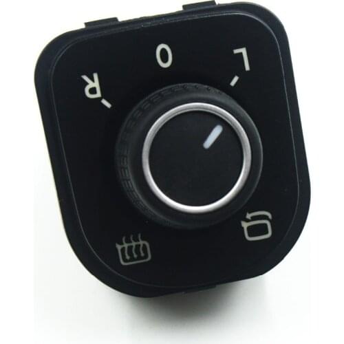 New high quility Chrome Side Mirror switch for VW volkswagen jetta golf mk5 mk6 B6 tiguan CC Passat 5ND 959 565 F / 5ND959565F