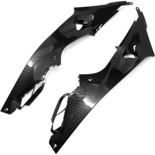 Carbon Fiber Pattern Gas Tank Side Trim Cover Panel Fairing for BMW S1000RR 2015-2019