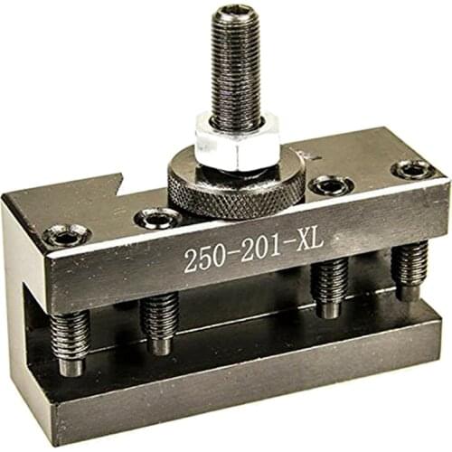 SHGO HOT-Post 1xl Extra Large (3/4 inch) Quick Change Turning Facing Lathe Tool Holder Bracket