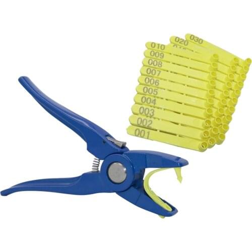 Animals Ear Tag Pliers Sheep Dog Rabbit Livestock Identification Ear Tags Farm Animal Poultry Carriers Pet Supplies