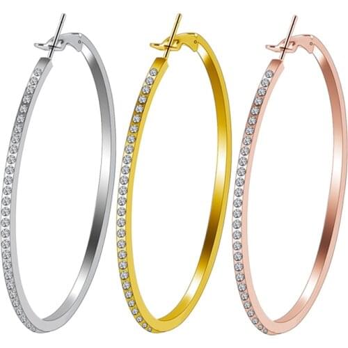 Boho Woman Gg Hoop Earring Circle Earwires 2020 The Trend Of Hanging Pin Earrings Zircon Bijouterie Earrings 2020