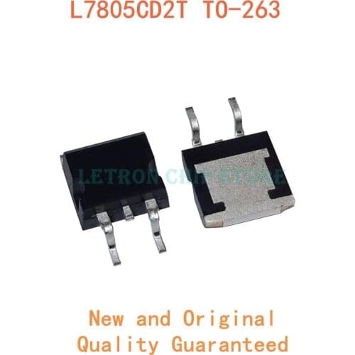 10PCS L7805CD2T TO-263 L7805C2T TO263 L7805AD2T D2PAK L7805 SMD new and original Three-terminal voltage regulator