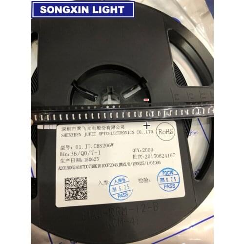 2000PCS JUFEI LED Backlight Edge LED Series 020 3806 Cool white mobile phone LCD backlight 01.JT.CBS206W