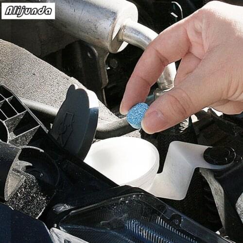 6 pcs. New car windshield cleaner safe compact soda tablet for Mazda 2 3 5 6 CX5 CX7 CX9 Atenza Axela Infiniti FX-series