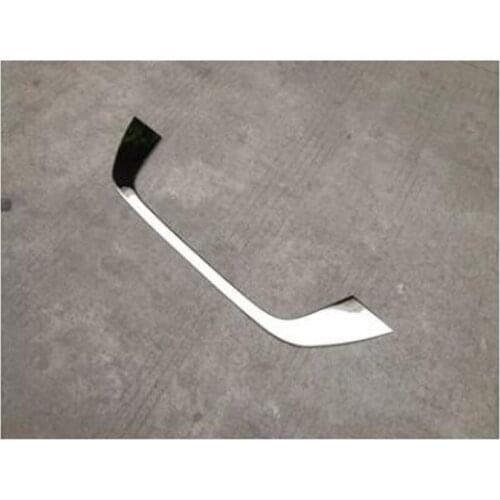 Brand New For Honda VEZEL 2014-2018 1PC High Quality ABS Chrome Car Rear License Plate Cover Cover Trim Car Styling Accessories