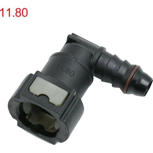 Carburetor Connect Connector Nylon Fuel Line Rubber Hose Coupler 7.89/9.89/11.8 ID8Auto Car Fuel Line Hose Coupler Quick Release