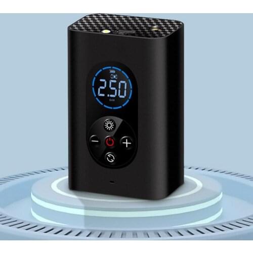Car Air Pump Cordless Portable Vehicle Tire Inflator Smart Wireless Air Pump Bicycle Tire Electric Air Pump Bike Inflator