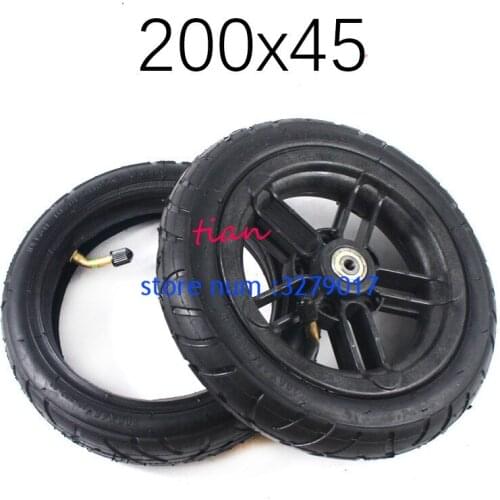 Free Shipping 200x45 Good Quality Inner and Outer Tyre or Wheel Tire for Car Motorcycle Folding Bicycle ScooterBabys Car