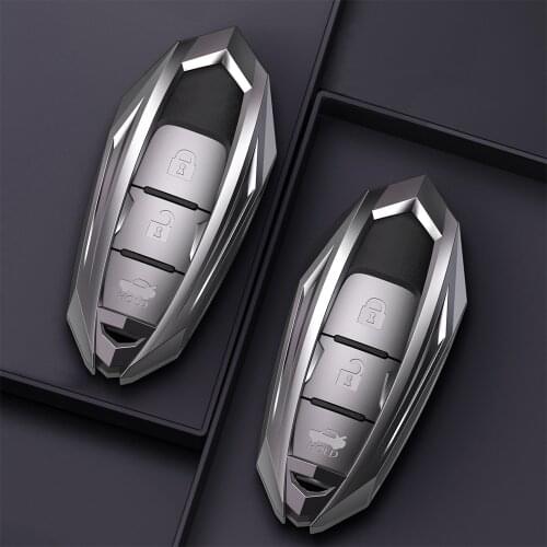 Zinc Alloy Car Key Case Cover Shell For Nissan Qashqai J10J11 X-Trail t31 t32 kick Tiida Pathfinder Murano Note Juke Car Styling