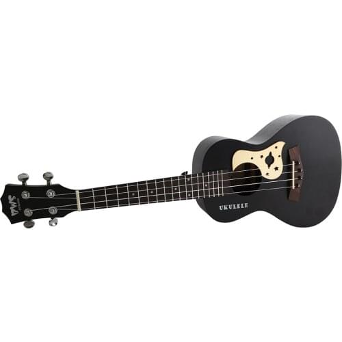 23 Inch Black Starry Sky Concert Ukulele 4 Strings Hawaiian Mini Guitar Uku Acoustic Guitar Ukulele Mahogany