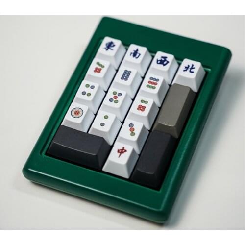 Personalized mahjong key cap Dye-Sublimation PBT Caps Mahjong keycaps original Cherry height R4 1X Size For mechanical keyboard