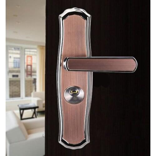 Stainless Steel Anti-Thief Multi-function door handle Anti-Explosion Pick-Proof Door Lock Handle Hardware Lock Fittings