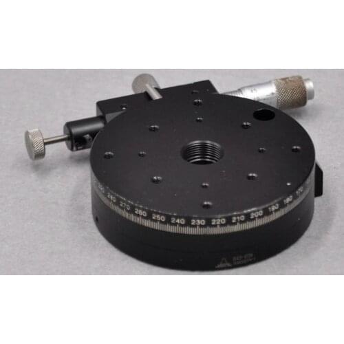 Suruga seiki B43-85N RPG85 optical R axis Diameter 85mm precision fine-tuning mobile slide displacement rotary platform aluminum