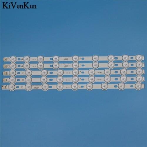 9 Lamp LED Backlight Strip For K40DLV2F VES400UN TLK39DLEDSMART DOMUS39D VES390UNDC-01 VES400UNDS03E VES400UNDS01B Bar LED Band