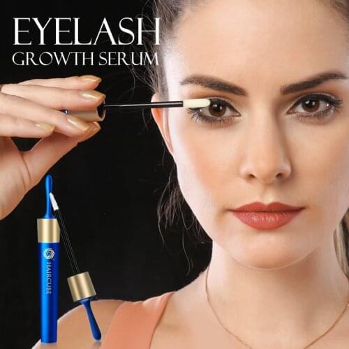 HAIRCUBE Eyelash Growth Serum Eyelash Nourishing Essence for Eyelashes Growth Enhancer Lengthening Thicker Eyebrow Growth