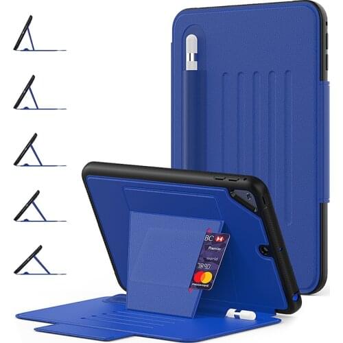 TPU Case for iPad Mini 5 Smart Cover with Pencil Slot and Auto Sleep Wake UP for iPad Mini 4 Leather Case