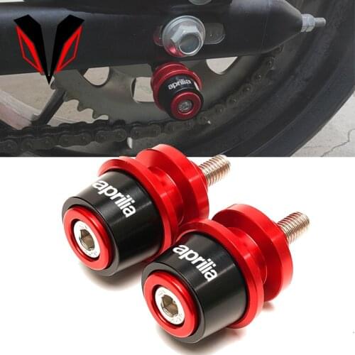 For Aprilia RS660 Tuono 660 RS V4 RSV1000 /R Caponord 1200 Dorsoduro 750 Shiver Tuono 1000/R Swingarm Spools Slider Stand Screws