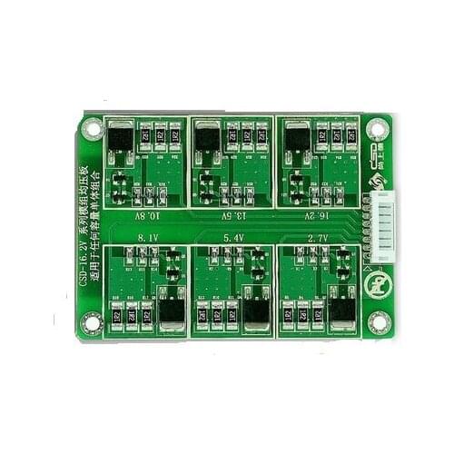 1pcs High current 6 series 2.7V3000F super capacitor protection plate plate 16.2V are suitable for all capacity module