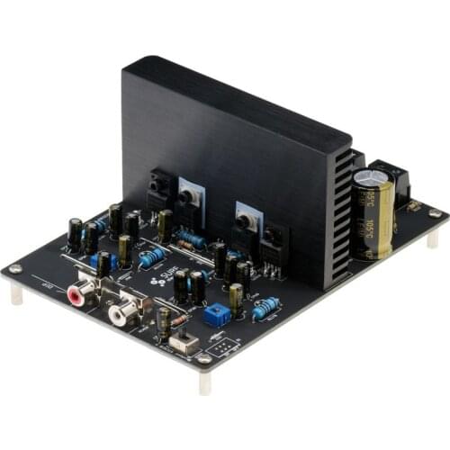 2x250w dual-channel class D digital power amplifier board IRS2092 is suitable for directional propaganda fire warning