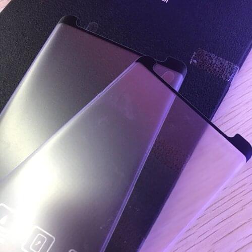 3D Case Friendly Matte Tempered Glass For Samsung Galaxy S9 Plus S8 Plus Note 8 No Fingerprint Frosted Screen Protector Film