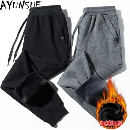 Мужские зимние брюки AYUNSUE China At AliExpress