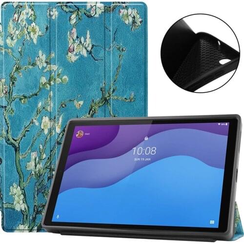 Case for Lenovo Tab M10 HD 2nd TB-X306X TB-X306X 10.1" Folding Cover for M10 HD 2nd Gen Slim Leather X306 10.1 Inch case 2020