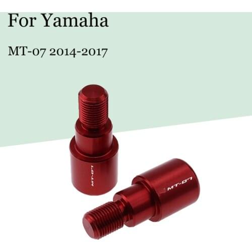 For Yamaha MT-07 MT07 2014-2017 Handlebar Plug Balance Terminal Handle Plug Handlebar Beads Handle Plug Motorcycle Handlebar
