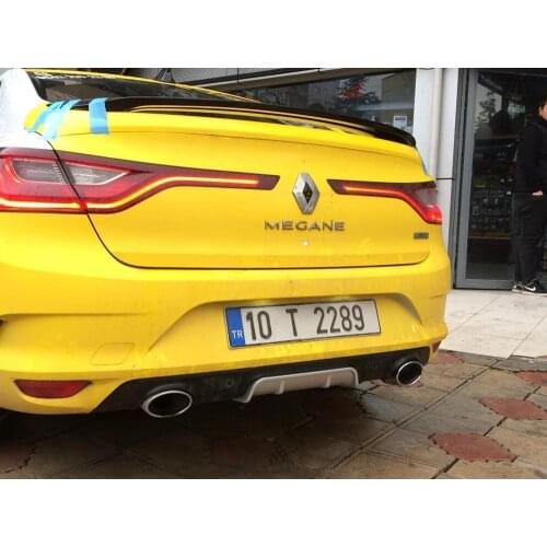 For Renault Megane 4 Sedan Diffüser