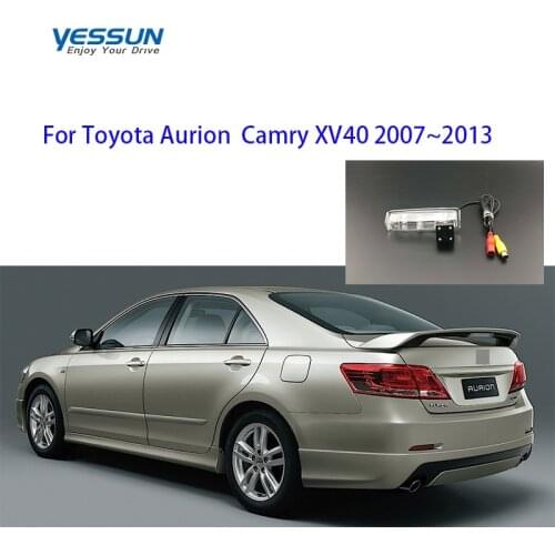 Yessun License plate camera For Toyota Aurion Camry XV40 2007~2013 Car Rear View camera Parking Assistance