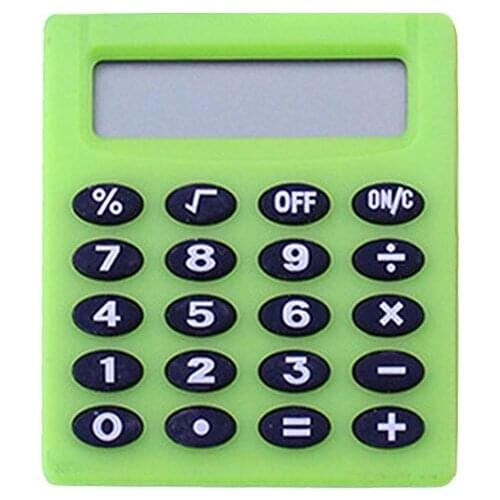 Mini Portable Electronic Calculator Candy Color Calculator Students School Use
