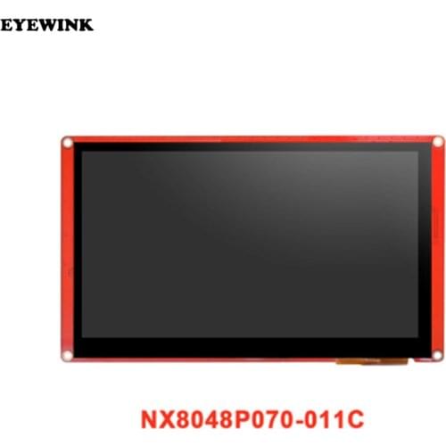NEXTION 7.0'' Intelligent LCD Touch Display Module NX8048P070-011C/R Multifunction HMI Resistive/Capacitive Without Enclosure