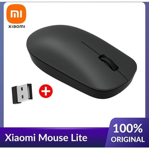 Xiaomi Wireless Mouse Lite 2.4GHz 1000DPI Ergonomic Optical Portable Computer Mouse Easy to carry Office Mouse