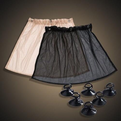 New Arrived 2Pcs/Lot Auto Car Curtain Side Window Car Sun Shade Curtain Windshield Sunshade Shield UV Protection Black Curtains