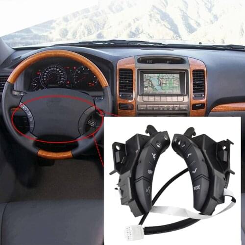 For Toyota Highlander Land Cruiser Camry Sequoia Tundra GX470 84247-58010-C0 Cruiser Steering Wheel Controls Switch