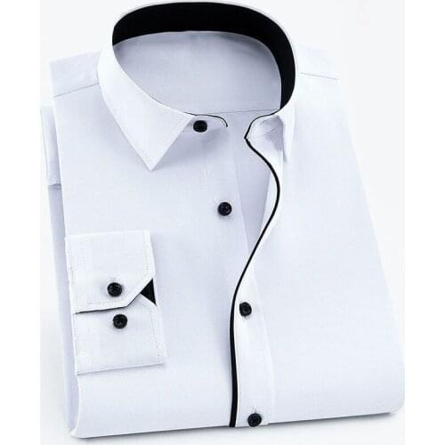 MFERLIER Summer Spring Autumn men shirts 6XL 7XL 8XL 9XL 10XL large size casual shirt men 3 colors