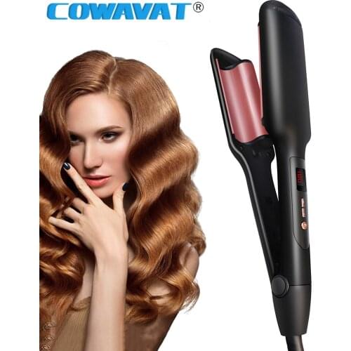 Hair Curler Corrugated Curling Iron Egg Curlers Straightener Irons Tourmaline Ceramic Flat Iron Professional Women Styling Tools