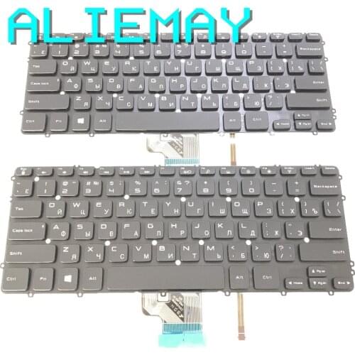 Brand new Original RU Russian Backlight Keyboard for DELL XPS15-9530 PRECISION M3800 with backlight Keyboard BLACK
