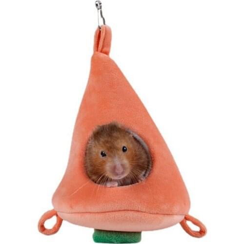 Warm Pet Hamster Rat Hammock Dog Cat Cage House Nest Hamster Warm House Small Animal Hammock For Rodent Guinea Rat Hedgehog