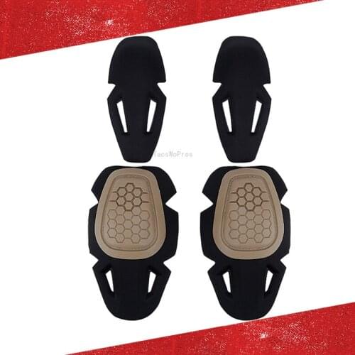 Universal Tactical Combat Elbow & Knee Pads Durable Paintball Elbow Knee Pad for G2 G3 G4 Military Uniform Elbow Knee Protector