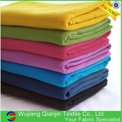 2017 Time-limited Dyed Anti-static Knitted Soft Fleece By The Yard