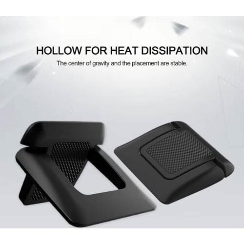 2021 Mini Laptop Stand Plastic Portable Foldable Keyboard Riser Laptop Holder Mount For MacBook Air Pro Laptop Accessories