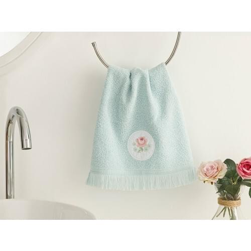 Big Rose Embroideried Hand Towel 30x40 Cm, Household items