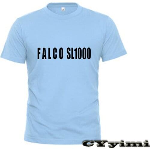 For Aprilia SL1000 FALCO SL 1000 T Shirt Men New LOGO T-shirt 100% Cotton Summer Short Sleeve Round Neck Tees Male
