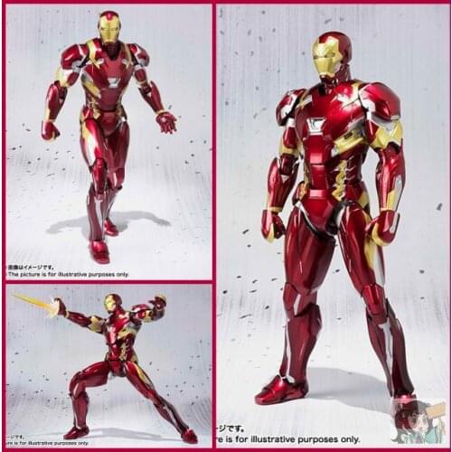 Ironman MK46 in Marvel Avengers Captain American Civil War Action Figures Toys for Christmas Birthday Gift