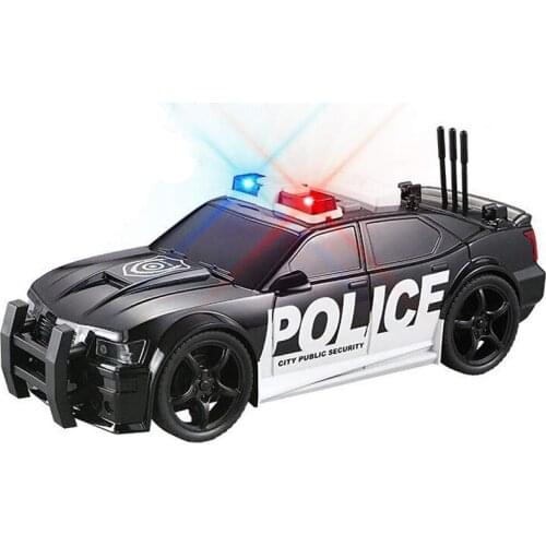Simulation Police Car Toy Pursuit Rescue Vehical Model With Sound And Light ,Best Gift For Kids Boys And Girls