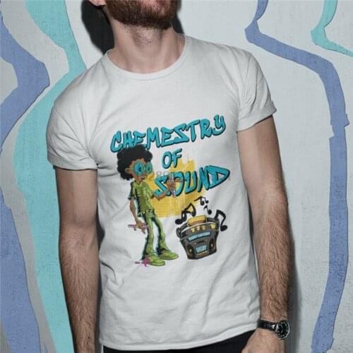 Chemestry Of Sound MenS White T-Shirt Size S M L Xl 2Xl 3Xl 4Xl Custom Print Tee Shirt