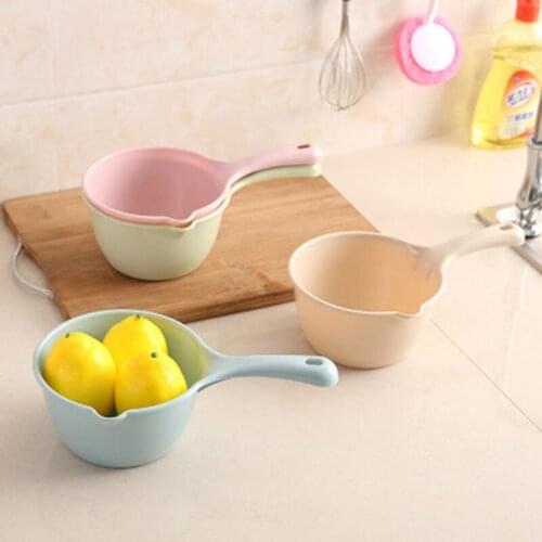 New Plastic Bathing Ladle Spoons Kitchen Accessories Bathroom Thick Water Scoop Cup Baby Kids Shampoo Bath Spoon Water Scoop