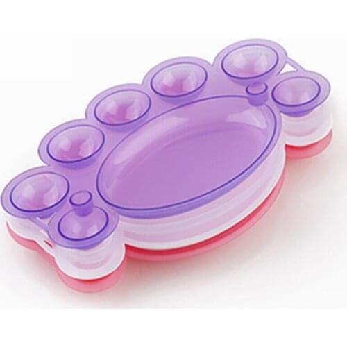 Nail Art Color Palette Paint Tray Palettes Plastic for DIY Craft Professional Art Painting 8-Well Gouache Watercolour Palettes