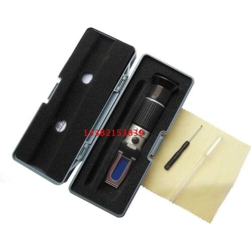 Handheld Refractometer Brix Meter 0-10% Sugar Meter Brix Tester Low Concentration Sugar Tester