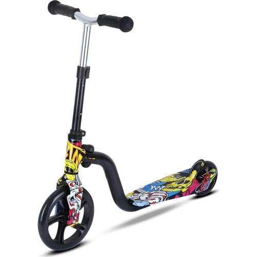 Scooter for Kids Folding Kick Scooter Big Wheels Scooter for Toddlers 3-8 Year with Adjustable Height Lightweight Scooter Gift